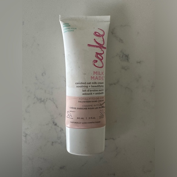 Cake Naturally Luxe Beauty Milk Made Velveteen Hand Cream NWOB - Picture 8 of 9